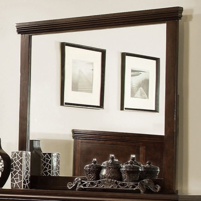 Furniture Of America Spruce Transitional Brown Cherry Mirror Model CM7113CH-M