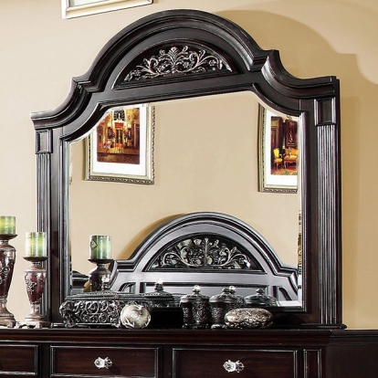 Furniture Of America Syracuse Traditional Dark Walnut Mirror Model CM7129M
