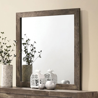 Furniture Of America Larissa Rustic Natural Tone Mirror Model CM7149M
