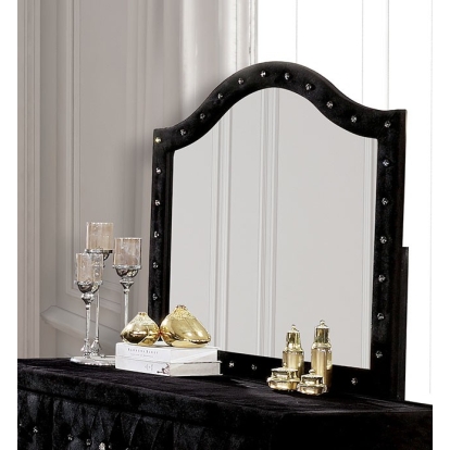 Furniture Of America Alzir Glam Black Mirror Model FM7150BK-M