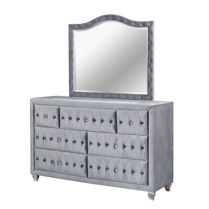 Furniture Of America Alzir Glam Gray Dresser Model CM7150D