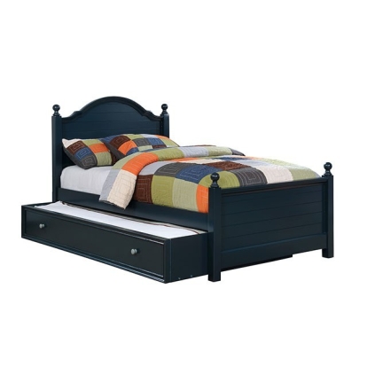 Furniture Of America Diane Transitional Blue Bed Model CM7158BL-Twin Bed