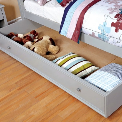 Furniture Of America Diane Transitional Gray Trundle Model CM7158GY-TR-VN