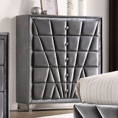 Furniture Of America Carissa Transitional Gray Chest Model CM7164C