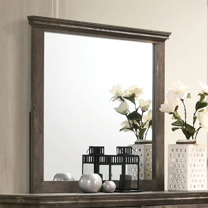 Furniture Of America Fortworth Transitional Gray Mirror Model CM7186M