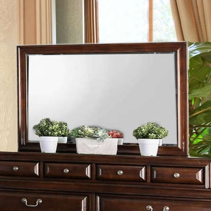 Furniture Of America Brandt Transitional Brown Cherry Mirror Model CM7302CH-M