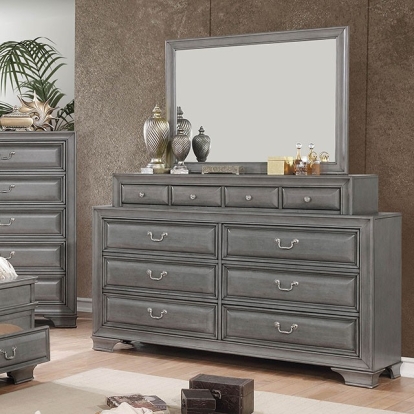 Furniture Of America Brandt Transitional Gray Dresser Model CM7302GY-D
