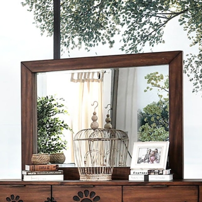 Furniture Of America Amarantha Transitional Dark Oak Mirror Model CM7362M