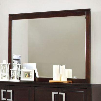 Furniture Of America Balfour Transitional Brown Cherry Mirror Model CM7385M