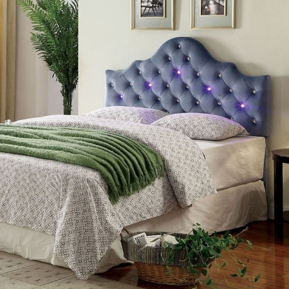Furniture Of America Aldebaran Contemporary Blue Headboard Model CM7404BL-HB-King Headboard