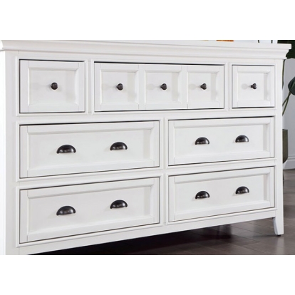 Furniture Of America Castile Transitional White Dresser Model CM7413WH-D
