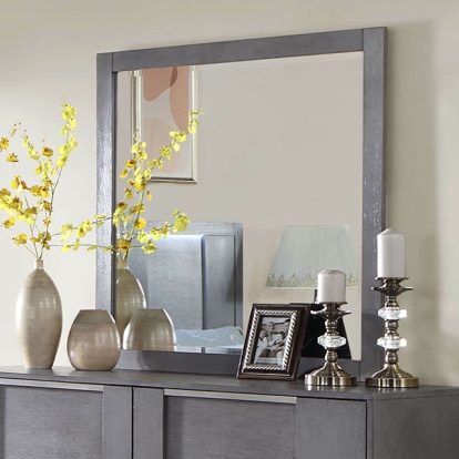 Furniture Of America Regulus Contemporary Gray Mirror Model CM7475GY-M
