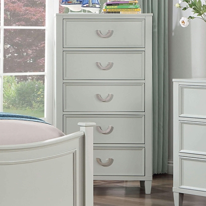 Furniture Of America Lycorida Transitional Gray Chest Model CM7477GY-C