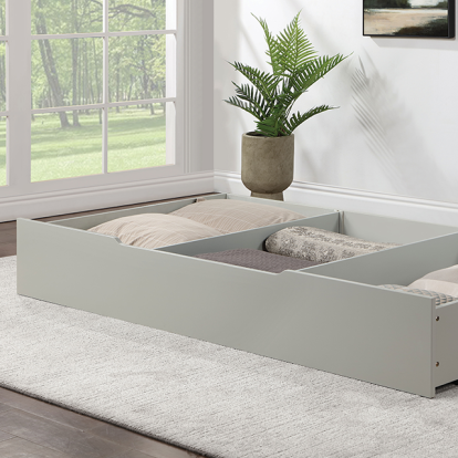 Furniture Of America Lycorida Transitional Gray Trundle/Drawer Model CM7477GY-TR