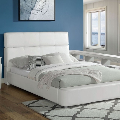 Furniture Of America Vodice Contemporary White Bed Model CM7513-Twin Bed