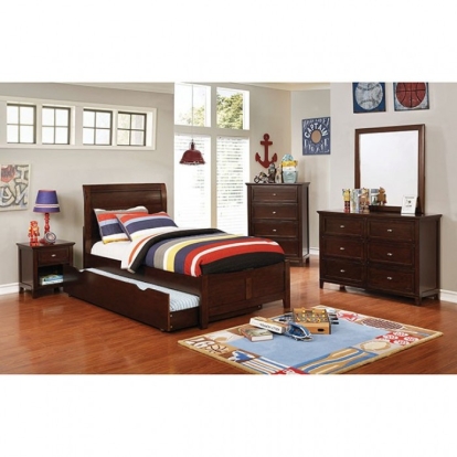 Furniture Of America Brogan Transitional Brown Cherry Trundle Model CM7517CH-TR