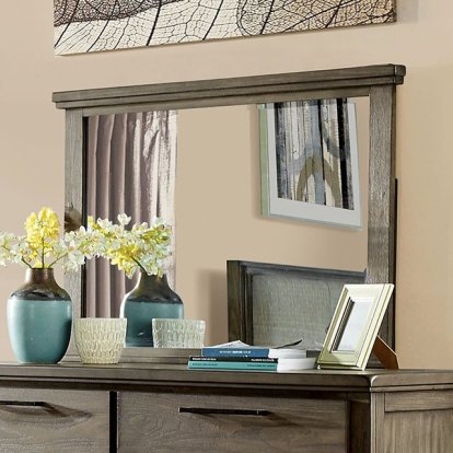 Furniture Of America Berenice Transitional Gray Mirror Model CM7528GY-M