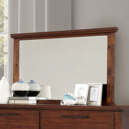 Furniture Of America Knighton Transitional Brown Cherry Mirror Model CM7528M