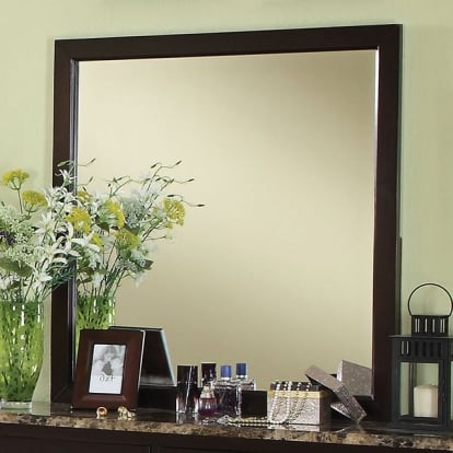 Furniture Of America Lemoore Contemporary Dark Cherry Mirror Model CM7531M