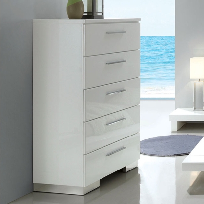 Furniture Of America Christie Contemporary White Chest Model CM7550C