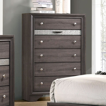 Furniture Of America Chrissy Contemporary Gray Chest Model CM7552GY-C