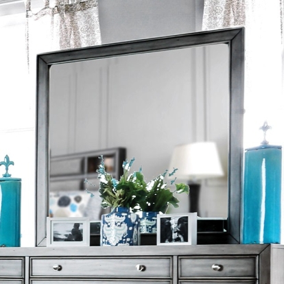 Furniture Of America Daphne Transitional Gray Mirror Model CM7556M