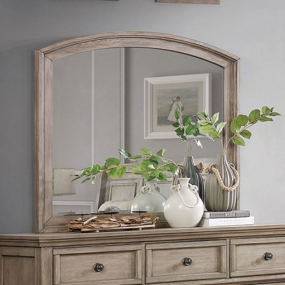 Furniture Of America Wells Transitional Gray Mirror Model CM7568M