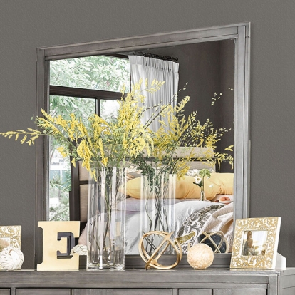 Furniture Of America Berenice Transitional Gray Mirror Model CM7580GY-M