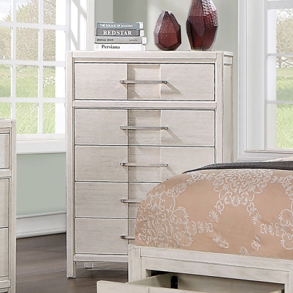 Furniture Of America Berenice Transitional White Chest Model CM7580WH-C