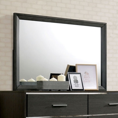 Furniture Of America Camryn Contemporary Warm Gray Mirror Model CM7589M