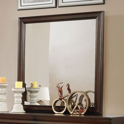 Furniture Of America Eugenia Transitional Brown Cherry Mirror Model CM7598CH-M