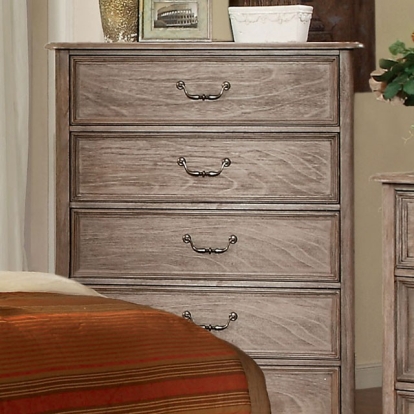 Furniture Of America Belgrade Rustic Rustic Natural Chest Model CM7611C