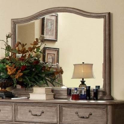 Furniture Of America Belgrade Rustic Rustic Natural Mirror Model CM7611M