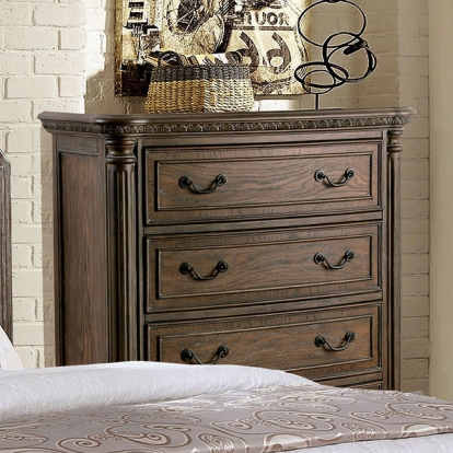 Furniture Of America Persephone Traditional Rustic Natural Chest Model CM7661C
