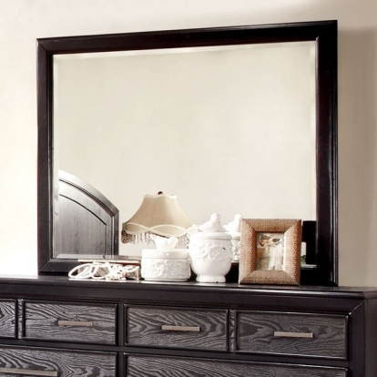 Furniture Of America Bridger Contemporary Gray/Black Mirror Model CM7680M
