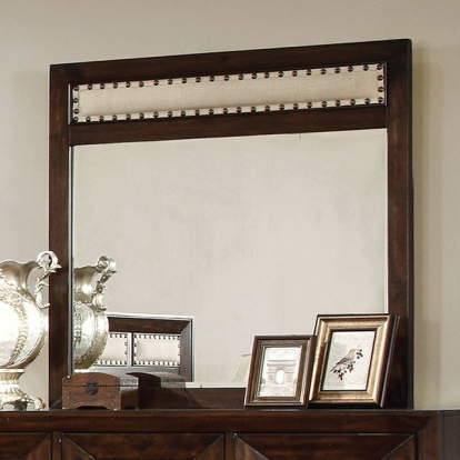 Furniture Of America Orlaith Transitional Walnut Mirror Model CM7697M