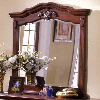 Furniture Of America Lewisburg Traditional Dark Cherry Mirror Model CM7721M