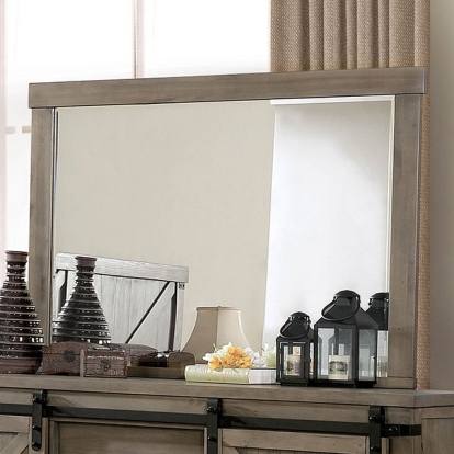 Furniture Of America Bianca Rustic Gray Mirror Model CM7734GY-M