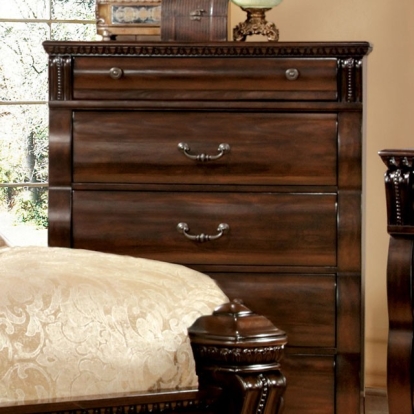 Furniture Of America Burleigh Transitional Cherry Chest Model CM7791C