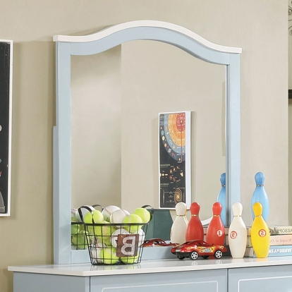 Furniture Of America Deana Contemporary Blue-White Mirror Model CM7851M