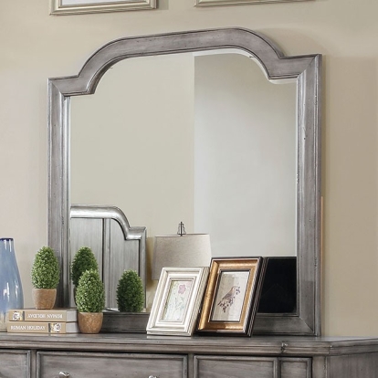 Furniture Of America Ganymede Transitional Gray Mirror Model CM7855M
