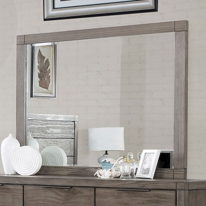 Furniture Of America Asterope Rustic Gray Mirror Model CM7861M