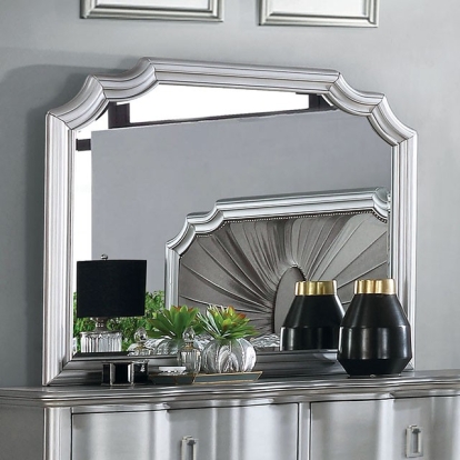 Furniture Of America Aalok Glam Silver Mirror Model CM7864M