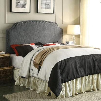 Furniture Of America Hasselt Transitional Gray Headboard Model CM7880GY-HB