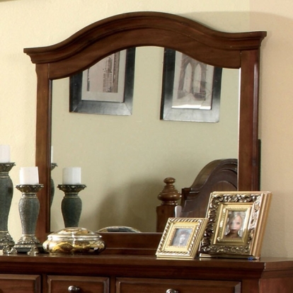Furniture Of America Palm Coast Cottage Light Walnut Mirror Model CM7888M