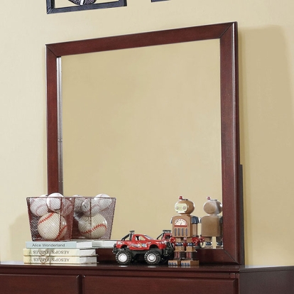 Furniture Of America Prismo Transitional Cherry Mirror Model CM7941CH-M