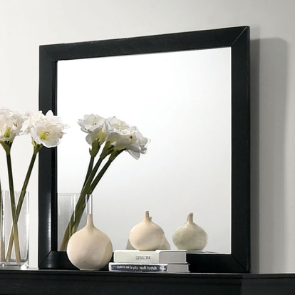 Furniture Of America Louis Philippe Transitional Black Mirror Model CM7966BK-M