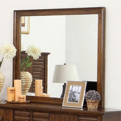 Furniture Of America Eola Transitional Walnut Mirror Model CM7981M