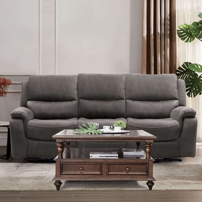Furniture Of America Henricus Transitional Dark Gray Sofa Model CM9911DG-SF