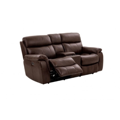 Furniture Of America Antenor Transitional Brown Power Loveseat Model CM9926MB-LV-PM-PK